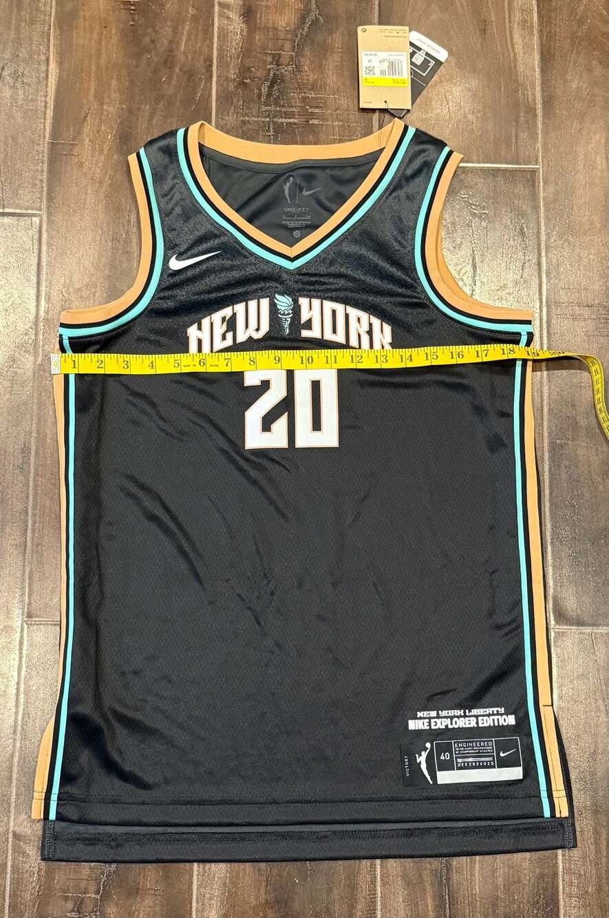 Nike Sabrina Ionescu New York Liberty WNBA Explorer Edition Jersey Size 40 - Picture 6 of 9